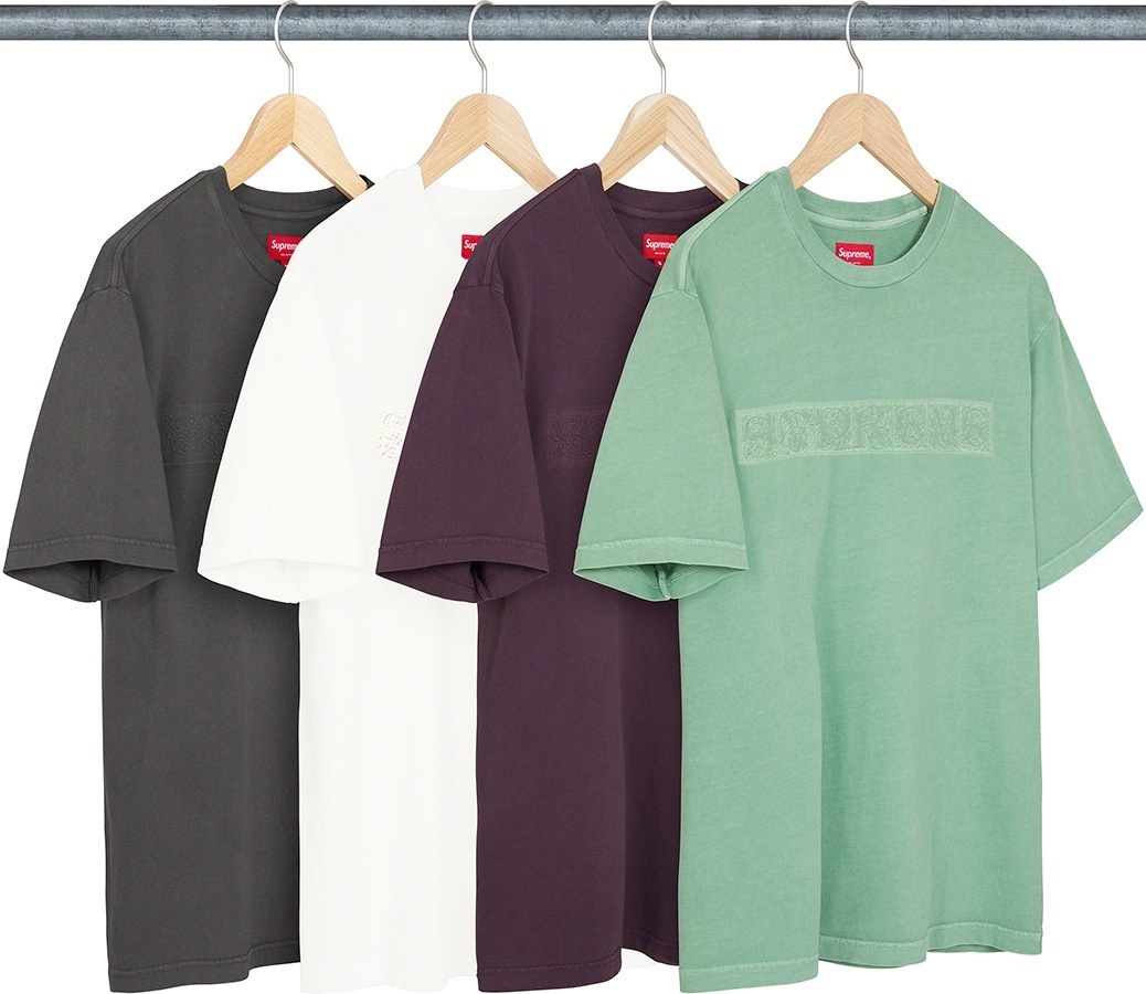 Embossed Vines S/S Top